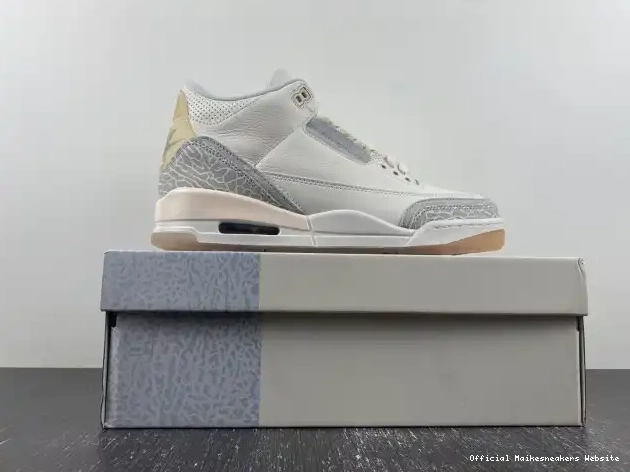 Official Maikesneakers Craft FJ9479-100 Ivory Jordan 3 Air 0522